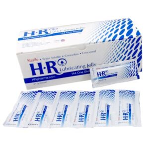 Lubricating Jelly HR One Shot 5 Gram Individual Packet Sterile