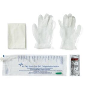 Intermittent Closed System Catheter My-Cath Touch-Free Closed System / Self Catheter 14 Fr. Without Balloon Vinyl