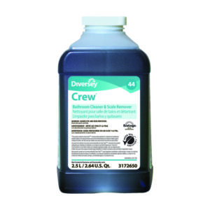 Surface Cleaner Diversey Crew Bathroom Cleaner and Scale Remover Acid Based J-Fill Dispensing Systems Liquid Concentrate 2.5 Liter Bottle Scented NonSterile