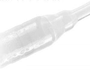Male External Catheter Natural Non-Adhesive Reusable Strap Silicone X-Large