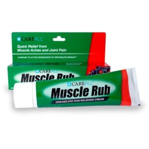 Topical Pain Relief CareAll 10% – 15% Strength Menthol / Methyl Salicylate Ointment 3 oz.