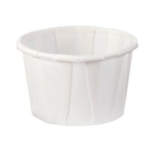 Souffle Cup Solo 1 oz. White Paper Disposable