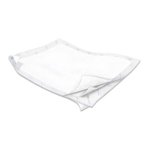Disposable Underpad Wings Quilted Premium MVP 23 X 36 Inch Airlaid Heavy Absorbency