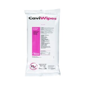 Surface Disinfectant CaviWipes1 Premoistened Alcohol Based Manual Pull Wipe 45 Count Soft Pack Alcohol Scent NonSterile