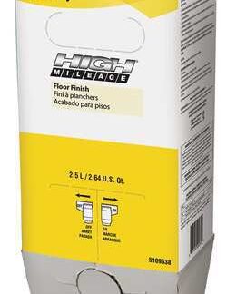 Floor Finish Diversey High Mileage Liquid 2.5 Liter Bag-in-Box Scented