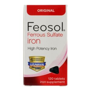 Mineral Supplement Feosol Iron 65 mg Strength Tablet 120 per Bottle
