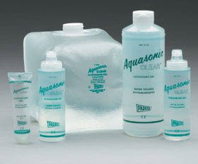 Ultrasound Gel Aquasonic Clear High Viscosity 5 Liter Jug NonSterile