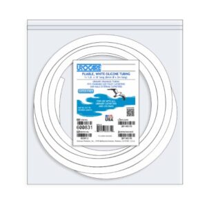 Male External Catheter Tubing Uro-Con White, Silicone, NonSterile, 0.31 Inch I.D. X 10 ft Long