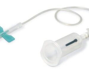K-Shield Advantage Blood Collection Set with Holder 21 Gauge 3/4 Inch Needle Length Safety Needle 12 Inch Tubing Sterile