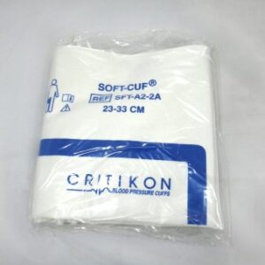 Single Patient Use Blood Pressure Cuff Set Soft-Cuf 23 to 33 cm Arm Cloth Fabric Cuff Adult Cuff