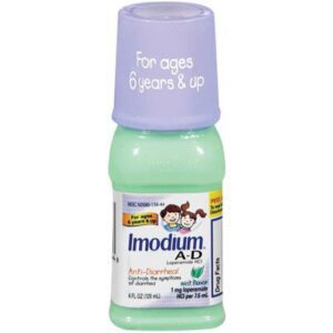 Anti-Diarrheal Children’s Imodium A-D 1 mg Strength Liquid 4 oz.