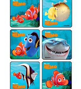 Disney 75 per Roll Finding Nemo Sticker 2-1/2 Inch