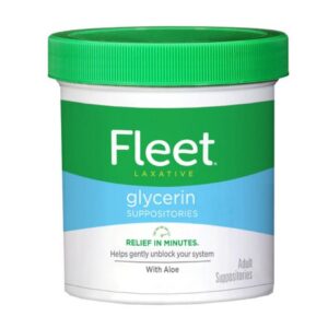 Laxative Fleet Suppository 24 per Box 2 Gram Strength Glycerin