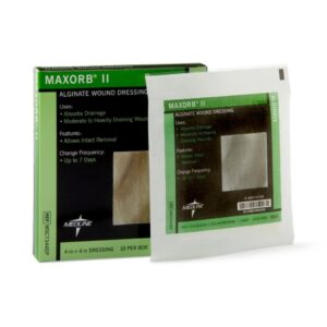 Alginate Dressing Maxorb II 4 X 4 Inch Square
