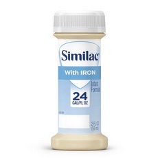 Infant Formula Similac with Iron 24 Unflavored 2 oz. Bottle Liquid Iron