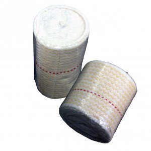 Elastic Bandage E-Wrap 6 Inch X 5 Yard Double Hook and Loop Closure Beige NonSterile Standard Compression