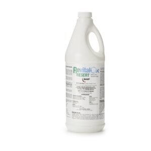 Hydrogen Peroxide High-Level Disinfectant Revital-Ox RESERT RTU Liquid 1 Liter Bottle Reusable