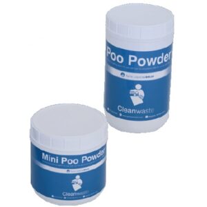 Fluid Solidifier Poo Powder Waste Treatment 32 oz. Canister 120 Scoops