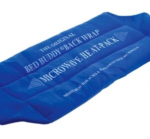Hot / Cold Therapy Wrap Bed Buddy Back 7-1/2 X 20-3/4 Inch Fabric / Grains Reusable