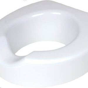 Raised Toilet Seat Carex Quick-Lock 4 Inch Height Standard / Elongated 300 lbs. Weight Capacity