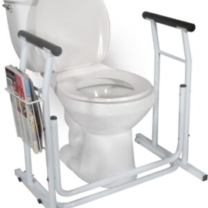 Toilet Safety Rail drive White