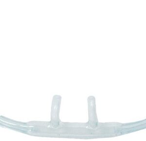 ETCO2 Nasal Sampling Cannula with O2 Delivery Cozy Adult Curved Prong / NonFlared Tip 25 Foot O2 Line