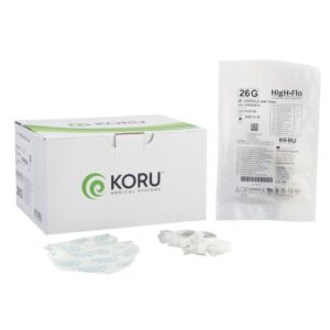 Sub-Q Infusion Set HIgH-Flo4 4 X 26 Gauge 12 mm 20 Inch Tubing Without Port