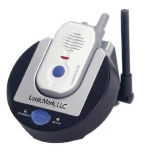 Personal Emergency Response System Guardian Alert 911 0-3/4 X 1-4/58 X 3-4/58 Inch White / Blue / Gray