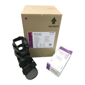 Total Contact Cast System Single Kit without Boot TCC-EZ Acrylic / Cotton / Felt / Fiberglass / Stockinette White
