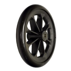 Front Caster Wheel For Bariatric Steel Transport Chair, BTR-20