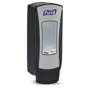 Hand Hygiene Dispenser Purell ADX-12 Brushed Chrome / Black Plastic Manual Push 1200 mL Wall Mount