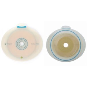Ostomy Barrier SenSura Mio Flex Trim to Fit, Extended Wear Elastic Adhesive 40 mm Flange Green Code System 3/8 to 1-5/16 Inch Opening