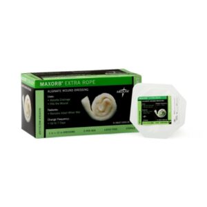 Alginate Dressing Maxorb Extra 12 Inch Length Rope