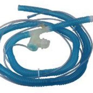 AutoVent Ventilator Circuit Corrugated Tube 72 Inch Tube Single Limb Adult Without Breathing Bag Single Patient Use