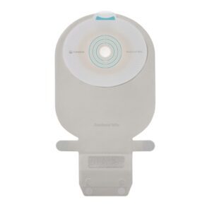 Ostomy Pouch SenSura Mio One-Piece System 11 Inch Length, Maxi Flat, Pre-Cut 1-9/16 Inch Stoma Drainable