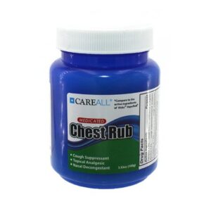 Chest Rub CareAll 4.8% – 1.2% – 2.6% Strength Ointment 3.53 oz.