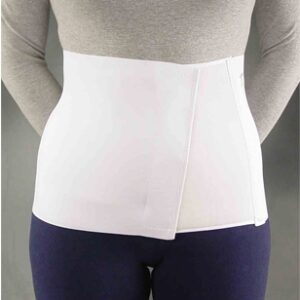 Abdominal Binder Bird & Cronin One Size Fits Most Hook and Loop Closure 26 to 50 Inch Hip Circumference 10 Inch Height Adult
