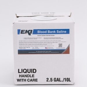 Immunohematology Reagent Saline Blood Bank 0.85% 10 Liter