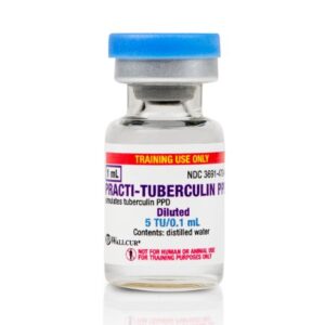 Clinical Training Medication Practi-Tuberculin PPD Liquid Vial 1 mL
