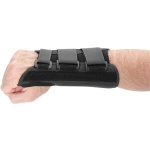 Wrist Brace Ossur Formfit Aluminum / Cotton / Polyester Right Hand Black Large