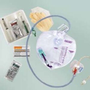Indwelling Catheter Tray Bardex I.C. Foley 16 Fr. 5 cc Balloon