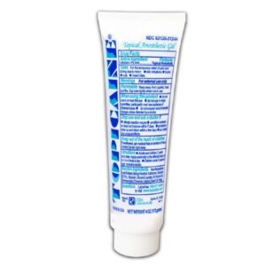 Topical Pain Relief Topicaine 4% Strength Lidocaine Topical Gel 4 oz.