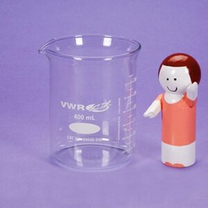 Laboratory Beaker Glass 400 mL
