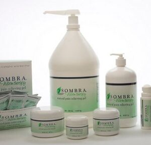 Topical Pain Relief Sombra Warm Therapy 3% Strength Camphor / Menthol / Capsaicin Topical Gel 4 oz.