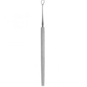 Lens Loop Lewis 5-1/2 Inch Overall Length 6 X 8 mm Loop Tip Surgical Grade