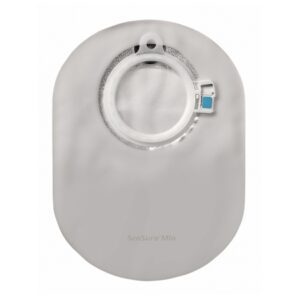 Ostomy Pouch SenSura Mio Two-Piece System 7-1/4 Inch Length, Mini Flat 60 mm Stoma Closed End