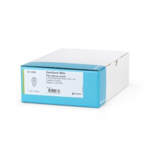 Ostomy Pouch SenSura Mio Flex EasiClose Two-Piece System Maxi Length Drainable