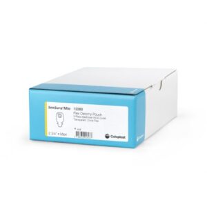 Ostomy Pouch SenSura Mio Flex EasiClose Two-Piece System 11 Inch Length, Maxi Drainable