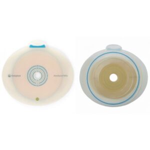 Ostomy Barrier SenSura Mio Flex Pre-cut, Extended Wear Elastic Adhesive 35 mm Flange Red Code System 35 to 48 mm Opening