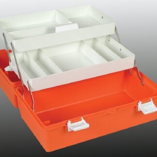 Emergency Box Health Care Logistics Orange 8-3/4 X 10-1/4 X 17-5/8 Inch